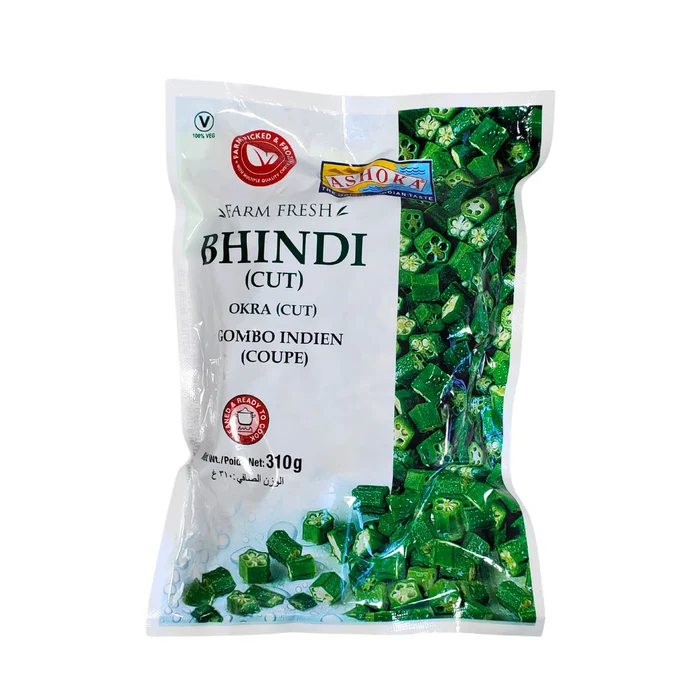 Farm Fresh Frozen Okra (Cut)